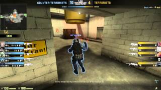 CS:GO - INSANE FLASHBANG KILL