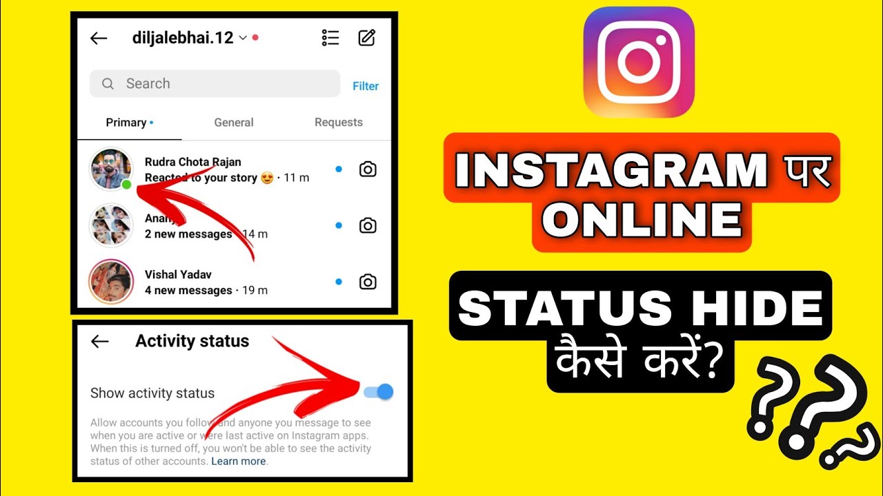 HOW TO HIDE Active Now On Instagram How To Turn Off Active Now On