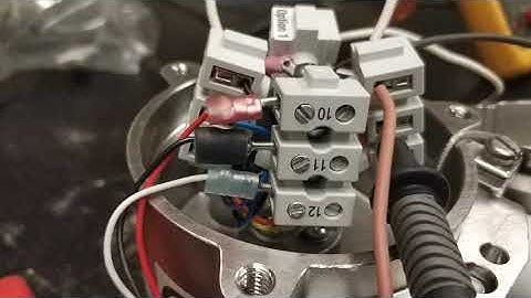 Spectrex 40/40I Triple IR (IR3) Flame detector out put configuration.