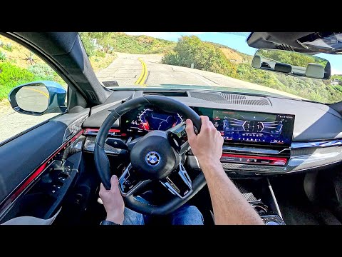 Видео: 2024 BMW i5 eDrive40 - POV Test Drive (Binaural Audio)