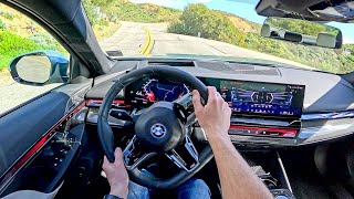 2024 BMW i5 eDrive40 - POV Test Drive (Binaural Audio)