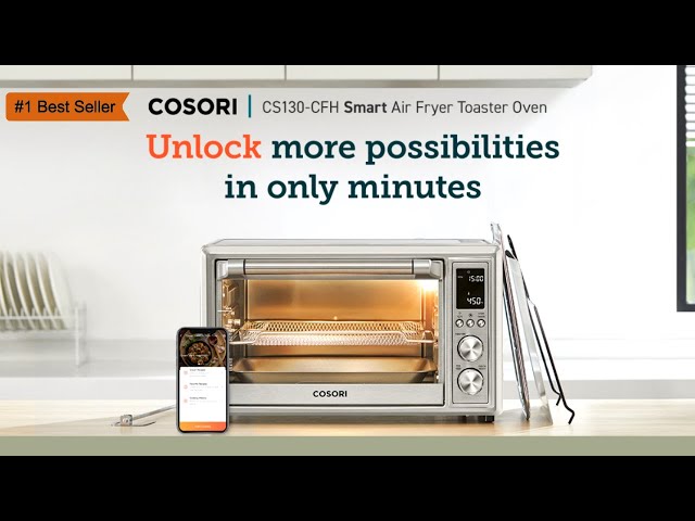 s bestselling air fryer and toaster oven combo: Cosori 12