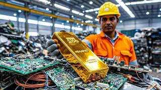 They Make GOLD From Trash 😳 Full Factory Process Revealed #thefactorynarrative