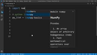 Python - Numpy Nedir ?