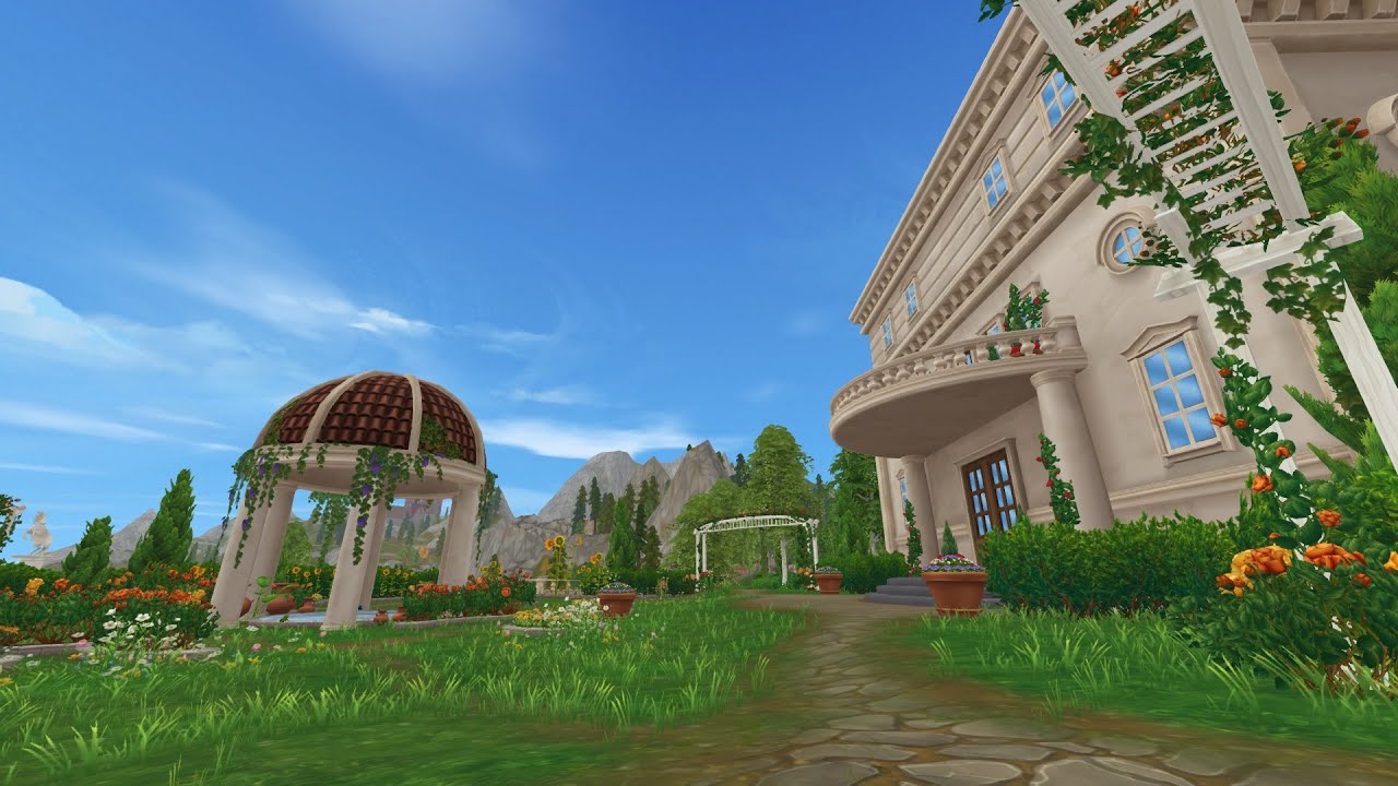 Star stable online - Updated Silverglade manor area - YouTube