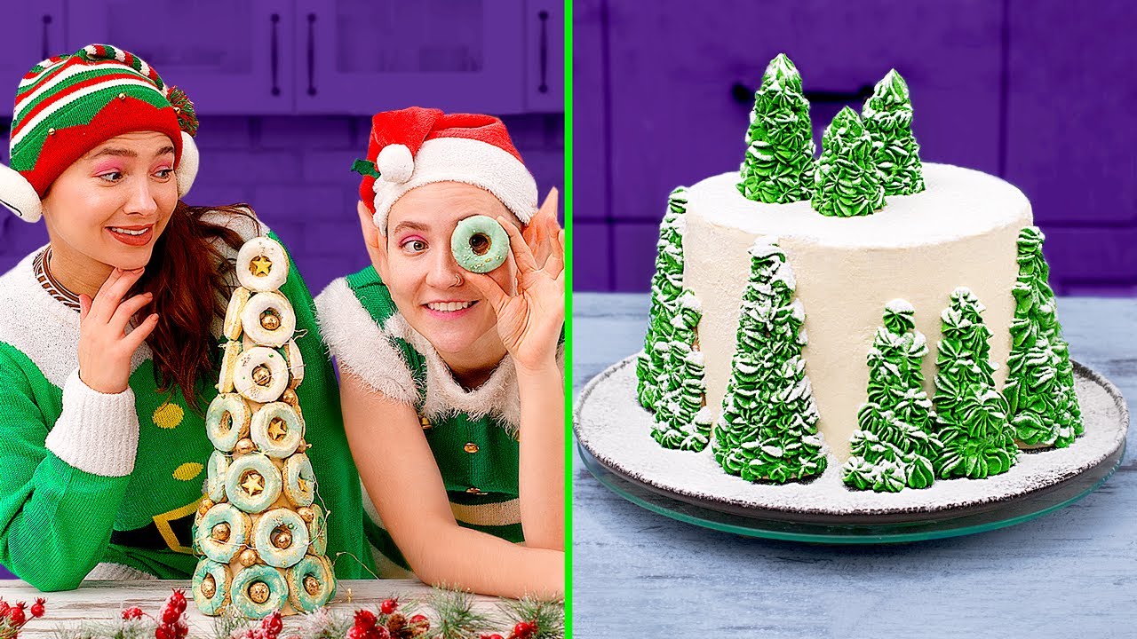 7 Kersttaart Versieringen / 7 Kerstdesserts Om Te Eten Tijdens Het Wachten Op De Kerstman