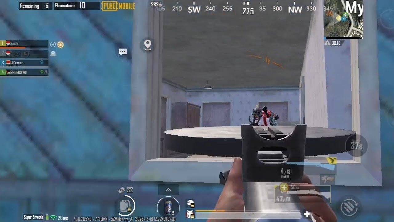 C9S27 | #1/25 | Erangel – Frosty Funland | Classic Ranked – Squad TPP | PUBGM 4.1