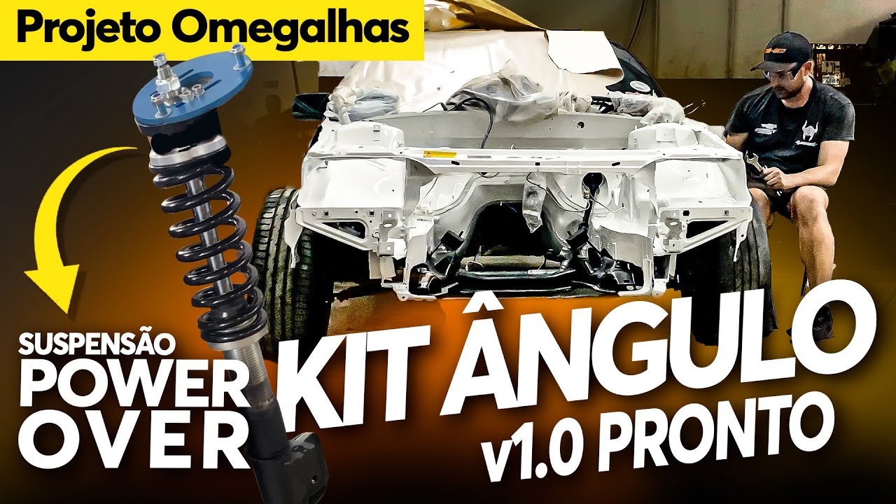 SUSPENSÃO POWEROVER E KIT ANGULO OMEGA DE DRIFT! #ProjetoOmegalhas ...
