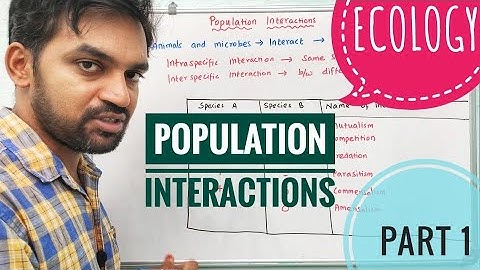 Population Interactions | Part 1 | Ecology