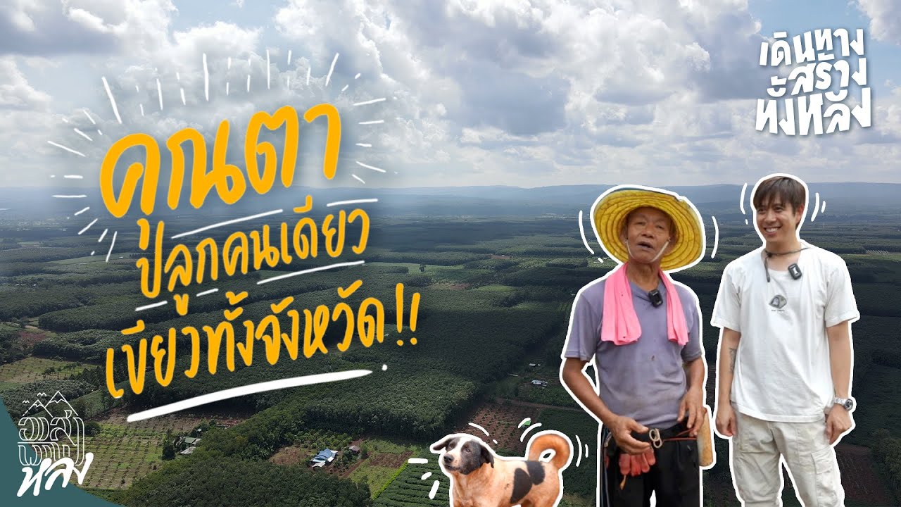 คุณลุงอายุ 76 ปี ปลูกป่า 200 ไร่ คนเดียว!!! | อาสาพาไปหลง