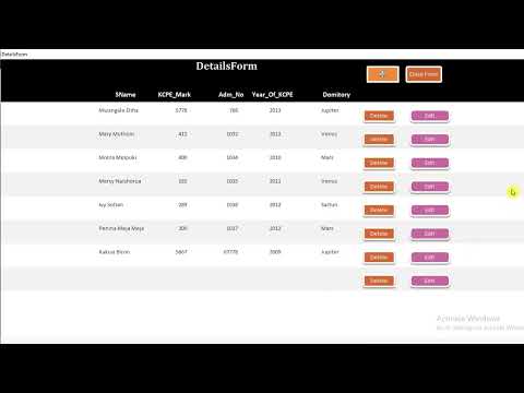 edit and delete buttons vba MODIFIED KCSE Computer Studies Project Guide