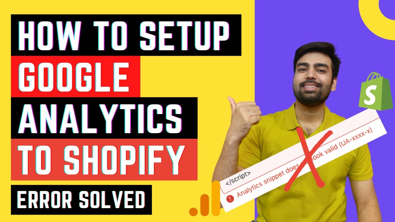 How to Setup Google Analytics on Shopify (New Update 2.0) | Add Google ...