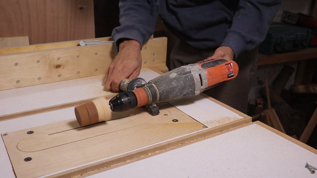 Turning an Insert for a Cello Anchor on the Table Saw