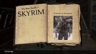Dream of Sovngard (Skyrim World Lore)
The great war between the Empire and the elves of the Aldemeri Dominion has not been going well for the Empire. The Dominion has captured the Imperial City, capital of the Empire. The forces of the Empire, among them a contingent of Nords, are gathering all they have left, steeling themselves to launch a last, desperate assault they must regain their city or lose the war.
The night before the battle, a Nord officer has a dream, nay, a vision from the gods. How should a brave Nord face battle? Here is the officers account of his vision his dream of Sovngard. Dream of Sovngard (Skyrim World Lore)