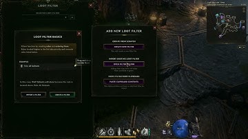 Last Epoch Weird behaviour of the Loot filter UI