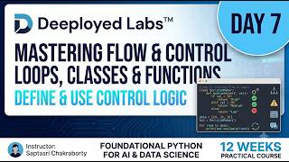 Day 7: Python Control Flow, Logic & Functions 7 Python Chr And Ord Functions In Python Python Build In Functions Python Best Tutorial