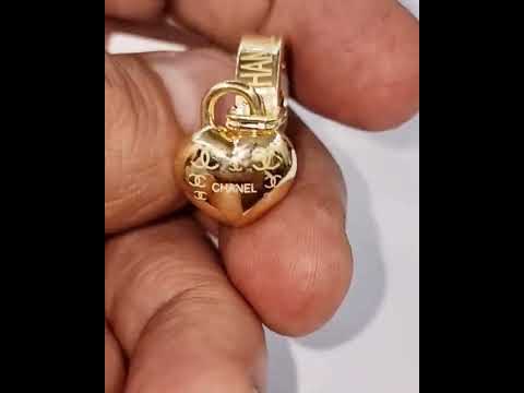 خاتم شانيل قلب مميز جدا ايطالي عيار ١٨ و وزن ٤ جرام