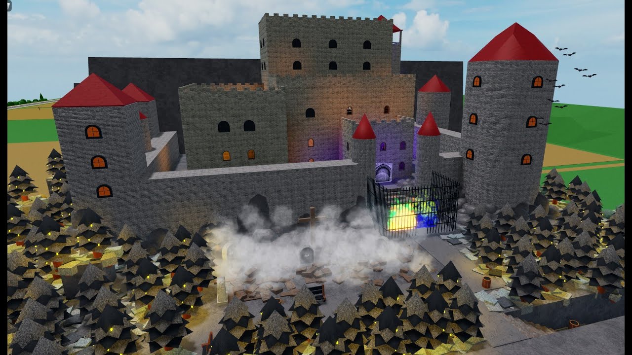 Building Dracula s Castle Theme Park Tycoon 2 TPT2 Roblox building-dracula-s-castle-theme-park-tycoon-2-tpt2-roblox