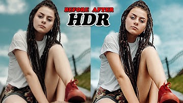 2-Minute photoshop/HDR Effect in Photoshop