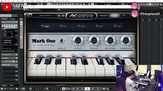 TIPS & TRIK SOUND PIANO UNTUK MUSIK RELAKSASI - #ivanstudiowebcam screenshot 3