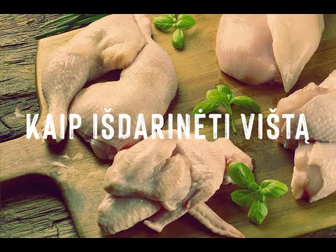 Video: Kaip Supjaustyti Vištieną