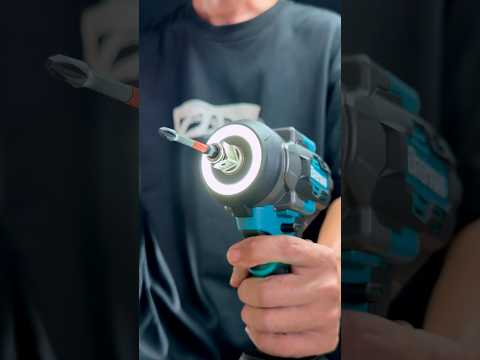Cordless Impact Wrench with LED Ring Light. #ImpactWrench #powertools
