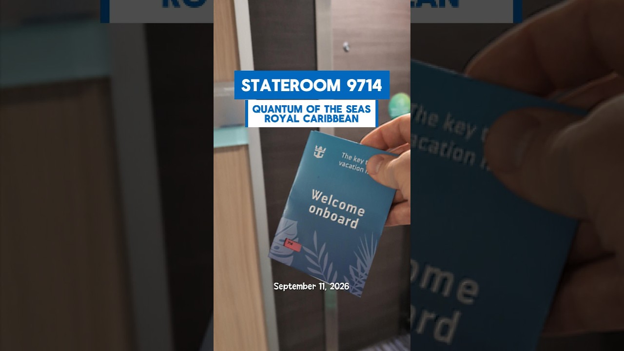 Quantum of the Seas Stateroom 9714 Tour 🚢 @RoyalCaribbean