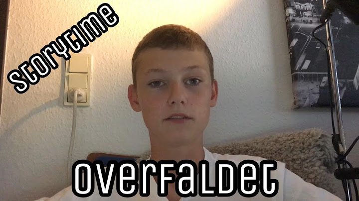 Dengang jeg blev overfaldet (Dansk storytime)