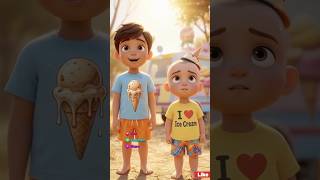 BHUMIK &amp; KUNAL - ICE CREAM TRUCK #funny #explore #cartoon #love #kidsvideo #shorts