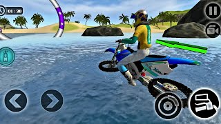 Floating Water Bike Driving | Android Gameplay #4 screenshot 3