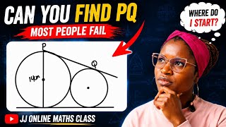 This circle geometry math question will challenge you.