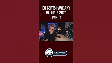 Do certs have any value in 2021 - Part 1 #shorts