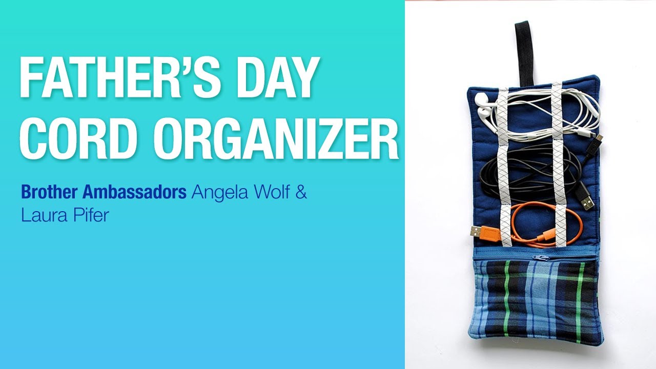 345: Father's Day Custom Cord Organizer