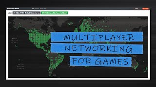 LIVE | Multiplayer Networking for Games with Glenn Fiedler