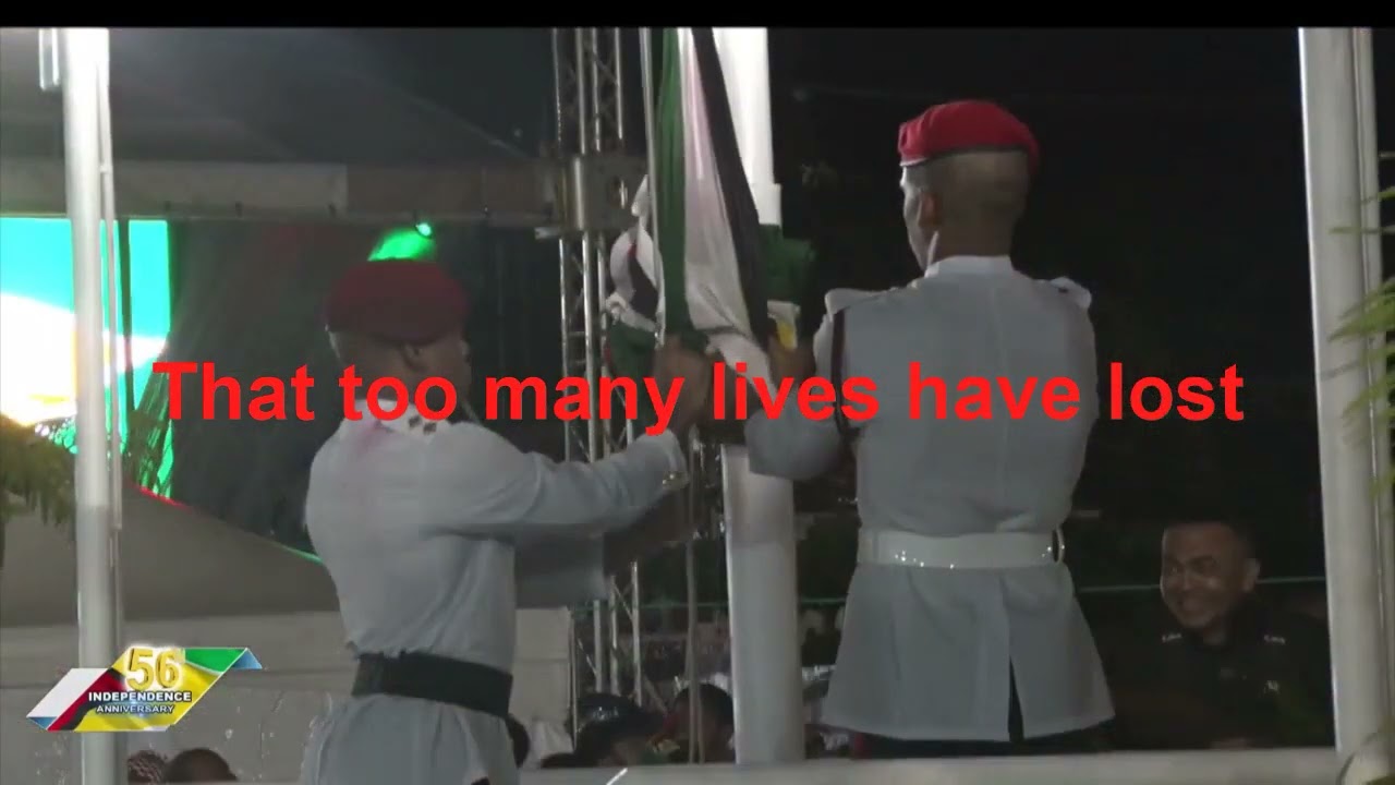 Nations of Guyana :  Written and composed by Terry Nelson, a.k.a Omar Farouk