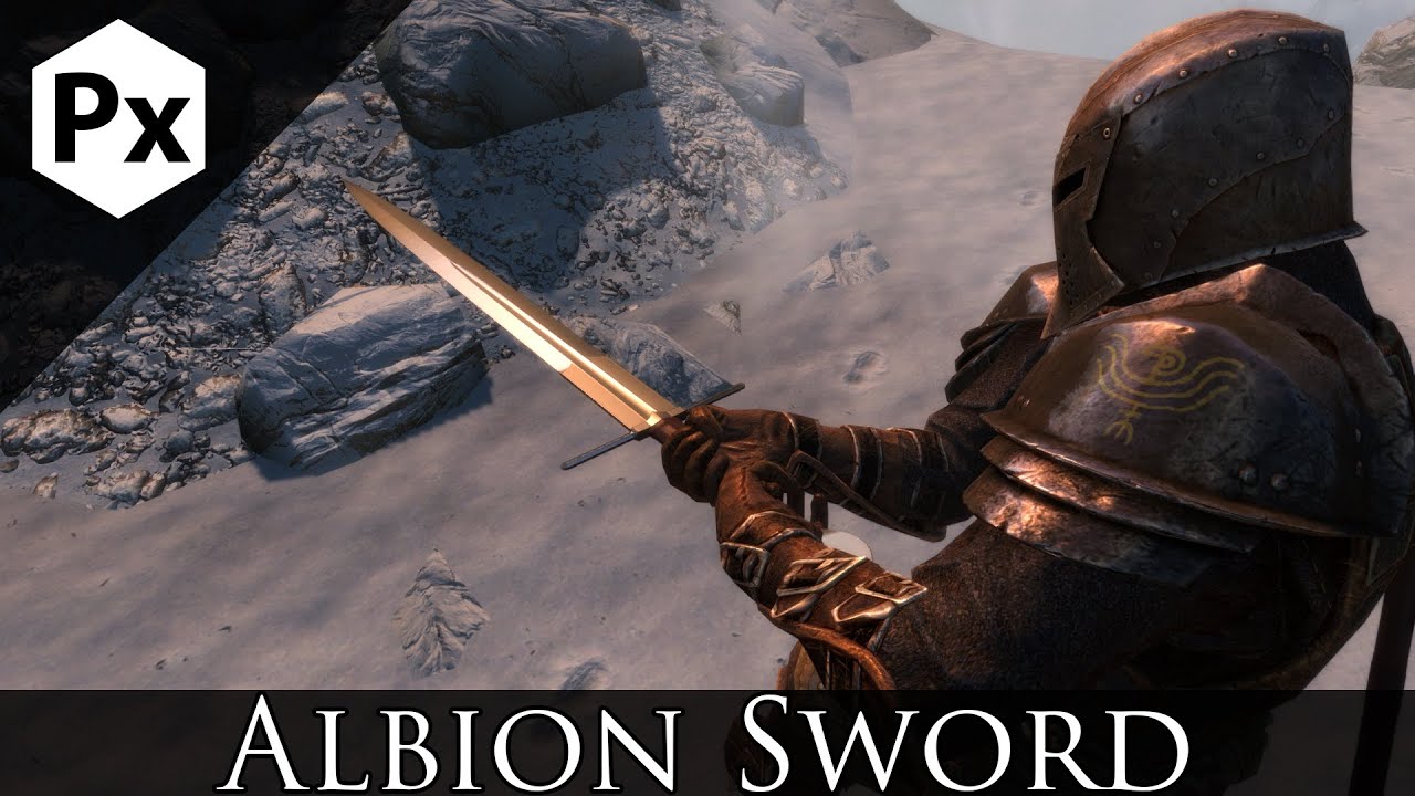 Skyrim Mod Spotlight The Viceroy Albion Sword YouTube