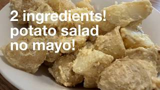 2-Ingredient Potato Salad | Hummus Hack (No Mayo!)