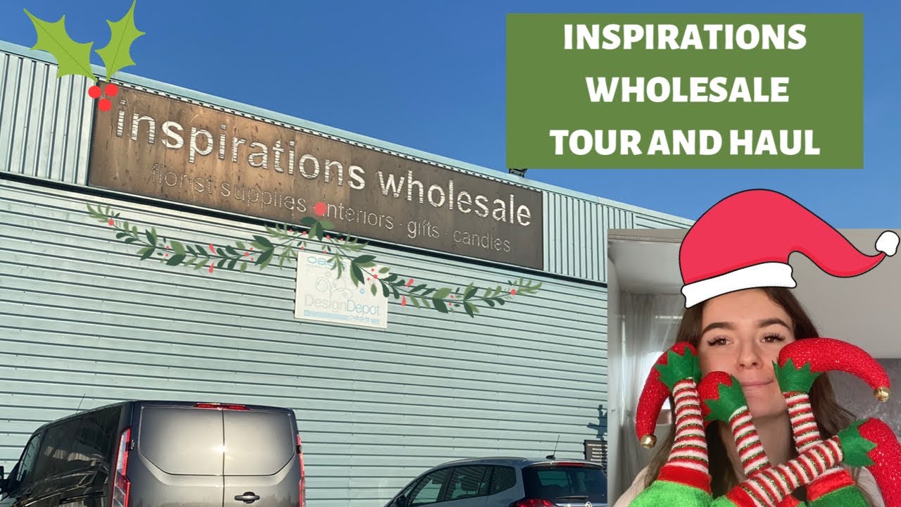 INSPIRATIONS WHOLESALE CHRISTMAS COME SHOP WITH ME | CHRISTMAS HAUL | DECORATION SHOPPING 2020