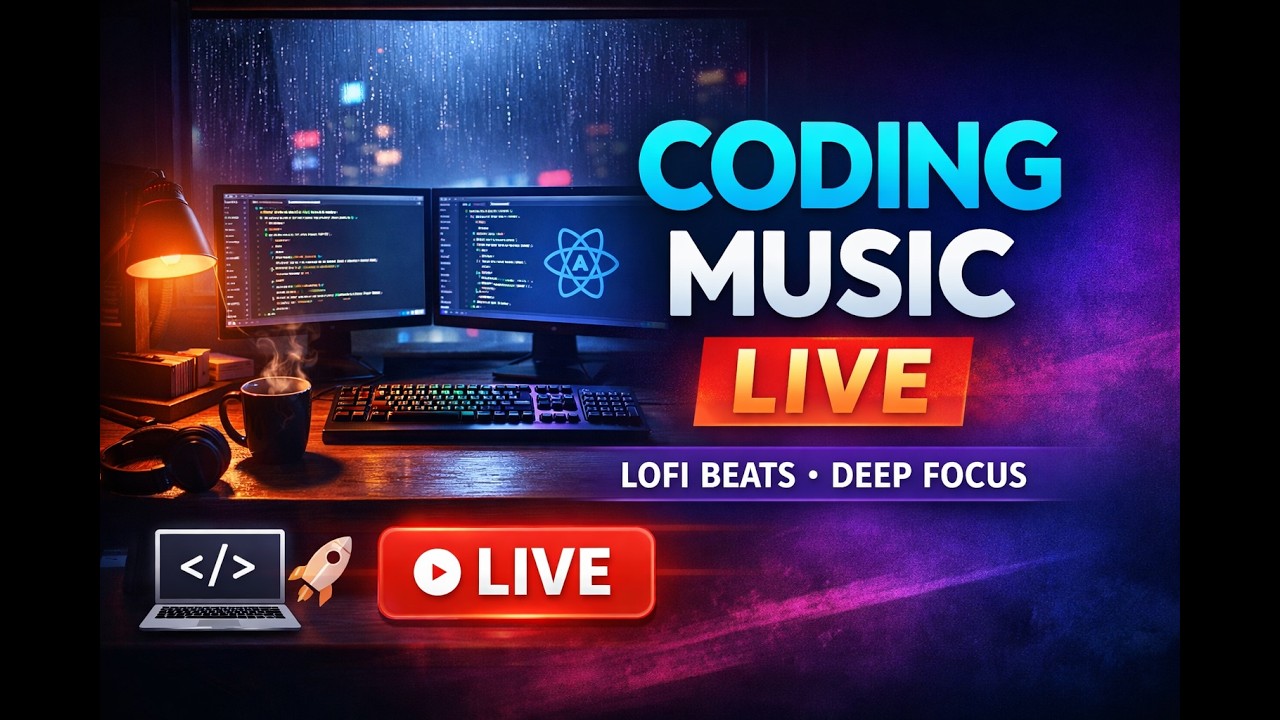 π» Coding Music Live β Deep Focus Lofi Beats for Programming π | Study ...