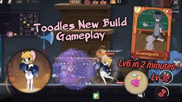 Tom and Jerry Chase (S2) - Toodles Knowledge Perk Build, New Meta OP ? (Lv6 in 2 mins !)