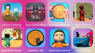 Survivor Challenge Game, Squid Game Official, Survival K Challenge, Squid Game All Challenges screenshot 1