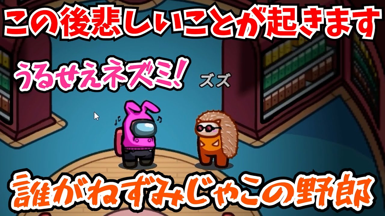 仲良しハートシッポ♡ねずみ Kin Amo] A foul-mouthed hedgehog picks a fight - YouTube