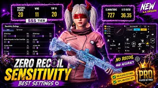 🔥"4.4 UPDATE BGMI BEST SENSITIVITY + CONTROLS + GRAPHICS SETTINGS 😱| NO RECOIL SETUP 2026"