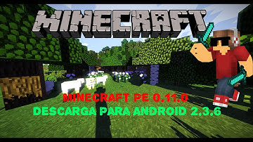 Minecraft PE 0.11.0 alpha build 1 para android 2.3.6