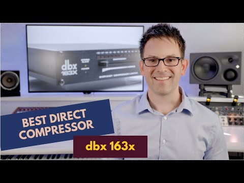 dbx 163x 🎩 The Perfect Direct Bass and Guitar Compressor - YouTube