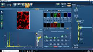 AZtec Software: Element mapping - Extracting compositional spectra and layering maps