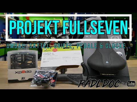 Projekt FullSeven / Ergon GS2, Selle Royal Scientia, Xpedo Jek und Mounty Billy Plus