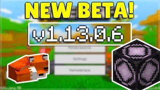 Mcpe 1.13.0.6 Beta Structure Block Changes & Possibly Final Beta