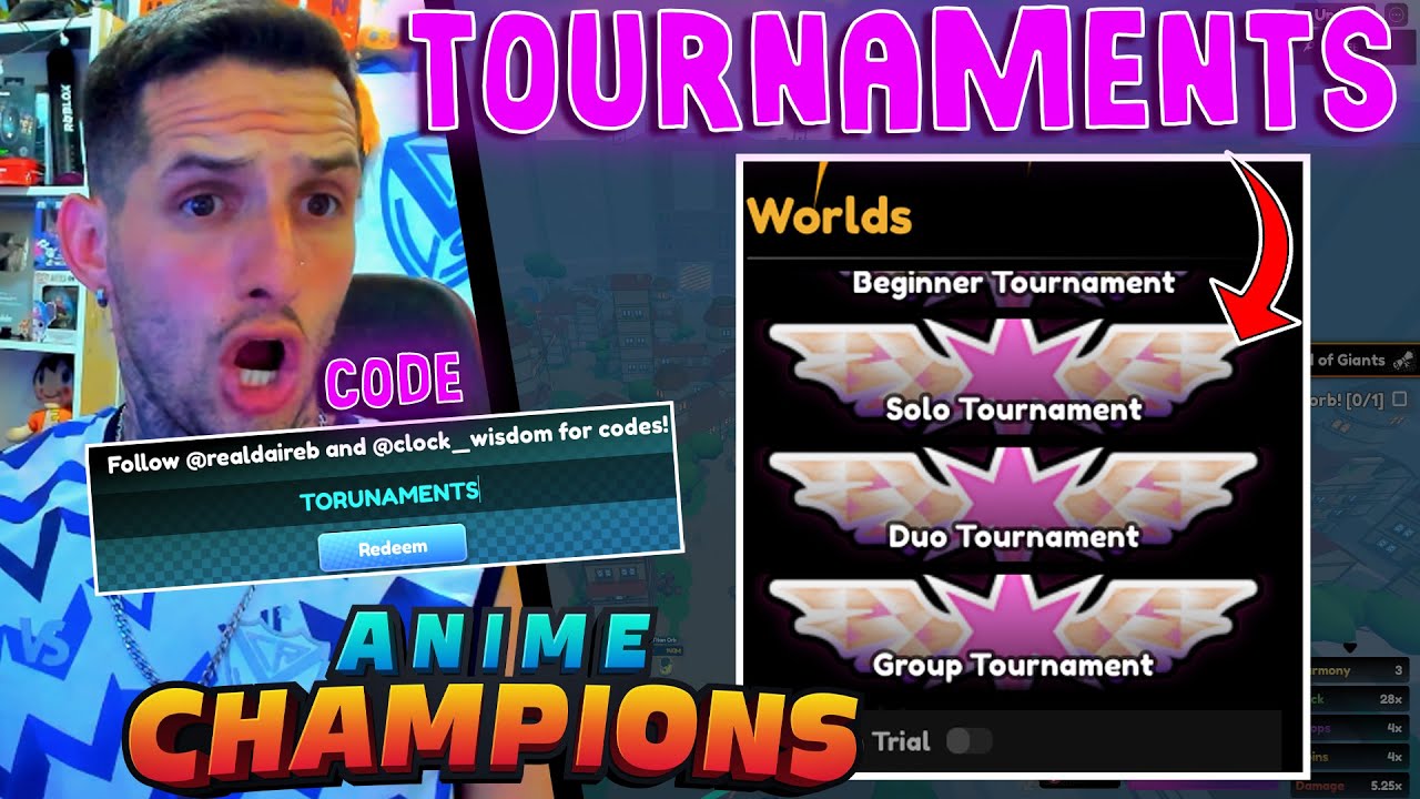Anime Champions Simulator: Complete Tournaments Guide & New Code in Update  8.1