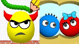 Draw To Smash vs Lucky ball Max All Levels Gameplay Android,iOS NEW UPDATE